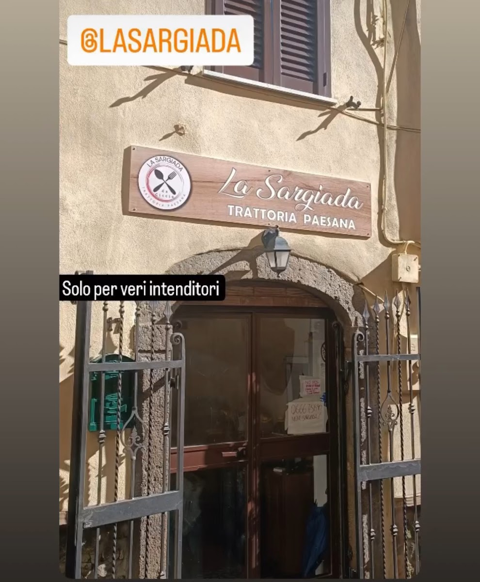 La Sargiada Trattoria Paesana Da Ciccio